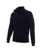 Promostars Men`s ZIPPER SWEATSHIRT NAVY embroidered logo screenprint