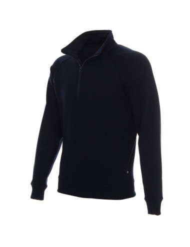 Herren-Sweatshirt mit Reißverschluss, marineblau Promostars