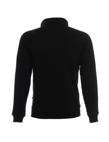 Herren-Sweatshirt mit Reißverschluss in Schwarz von Promostars