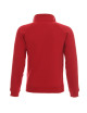 Promostars Men`s SWEATSHIRT ZIPPER RED embroidery screen printing logo DTG print