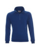 Kornblumenblaues Herren-Sweatshirt mit Reißverschluss von Promostars