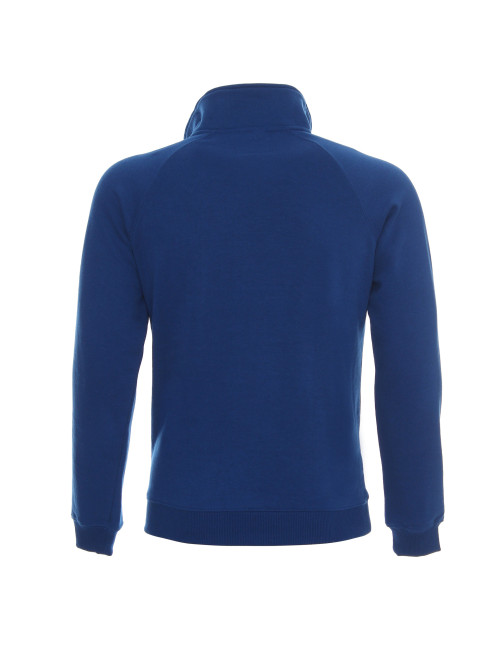 Promostars Herren-Sweatshirt mit Reißverschluss, CORNWRINK-Stickerei, Siebdruck, Logo