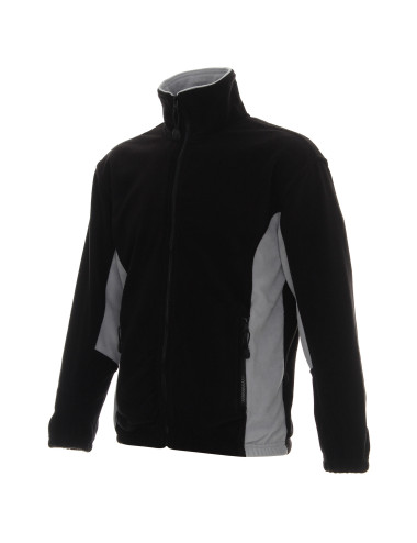 Promostars Men`s SWING SWEATSHIRT BLACK/LIGHT GRAY DTF print silkscreen