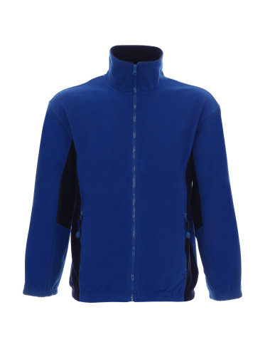 Promostars Men`s SWING JUMPER CORNFLOWER/NAVY DTG print logo embroidery