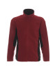 Promostars Men`s SWING BURGUNDY/BLACK SWEATSHIRT printed embroidery silkscreen logo
