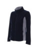 2Damen Swing-Sweatshirt Marineblau/Hellgrau Promostars