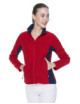 2Damen Swing-Sweatshirt Rot/Marineblau Promostars