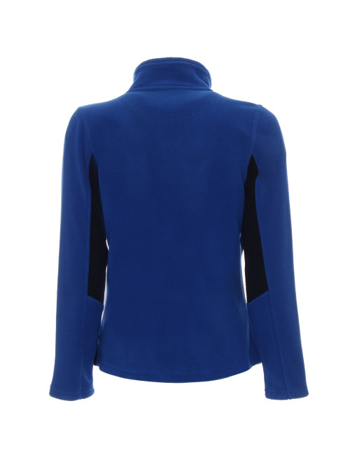 Promostars Women`s Sweatshirt LADIES` SWING CORNFLOWER/NAVY logo print