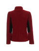 Promostars Damen SWEATSHIRT LADIES` SWING BURGUNDY/BLACK Logodruck und Stickerei