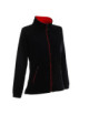 2Damen-Sweatshirt Duett schwarz/rot Promostars