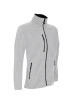 CRIMSON CUT SWEATSHIRT Women`s LADIES` DUET LIGHT GRAY MELANGE/BLACK Embroidery