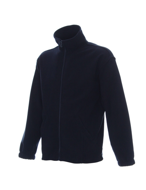 Promostars Men`s SWEATSHIRT DOUBLE NAVY DTG print silkscreen embroidery