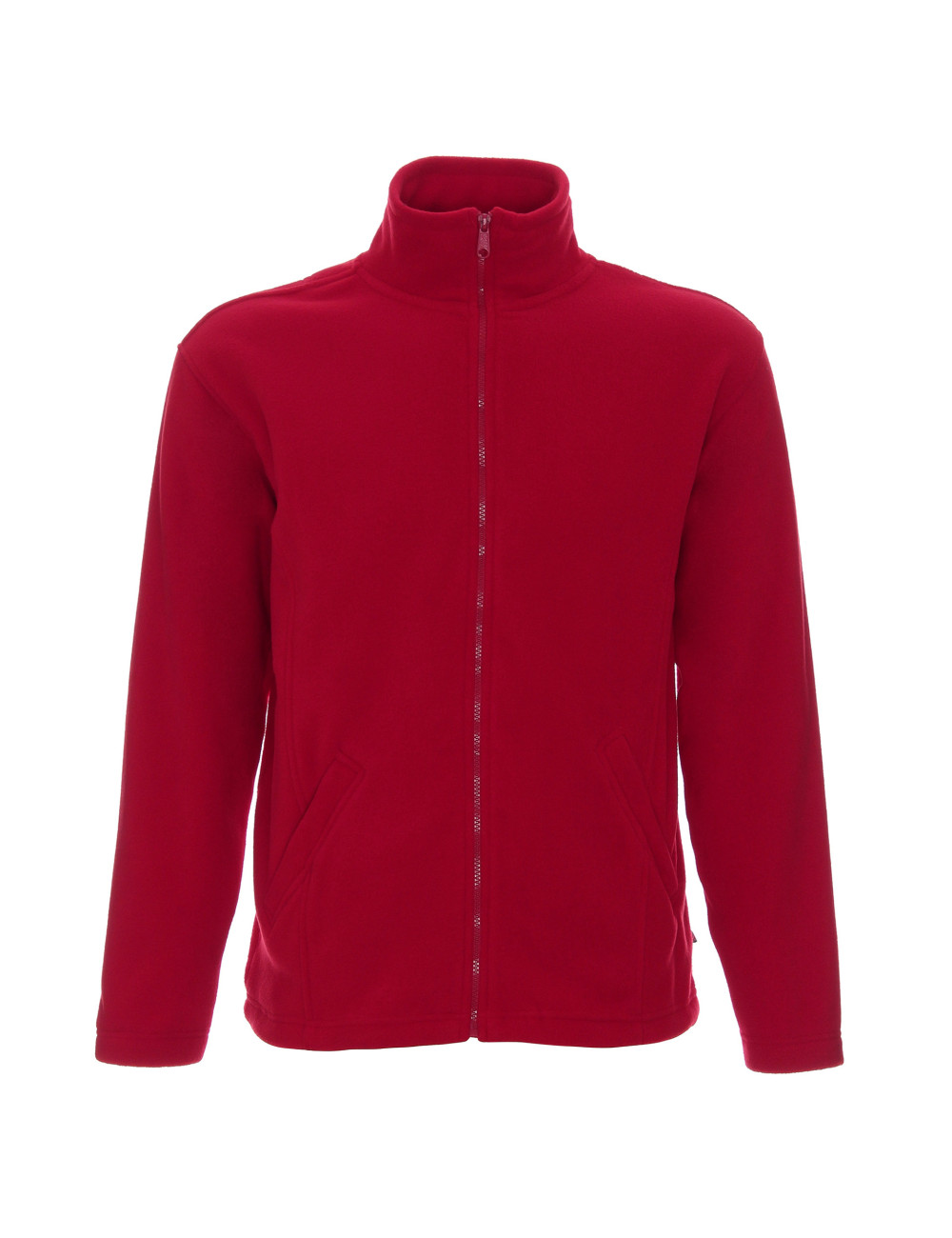 Herren-Fleece-Sweatshirt 280 g doppelt rot Promostars
