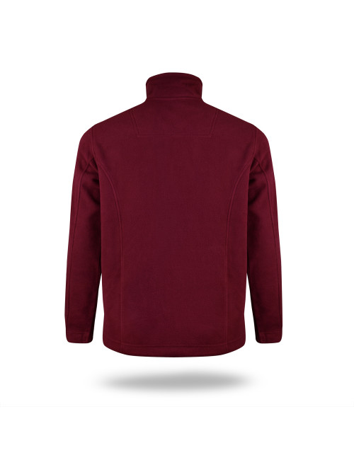 Herren-Sweatshirt mit doppeltem Rotwein, Promostars
