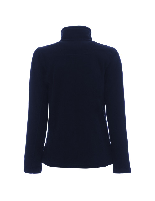 Promostars Damen-SWEATSHIRT LADIES` DOUBLE NAVY BLUE mit Stickerei und Firmenlogo-Aufdruck