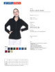 2Doppeltes Damen-Sweatshirt in Schwarz von Promostars