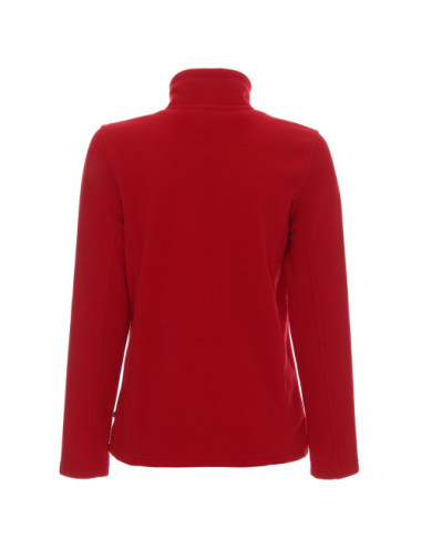 Ladies` sweatshirt ladies` double red Promostars