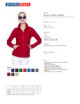 2Ladies` sweatshirt ladies` double red Promostars