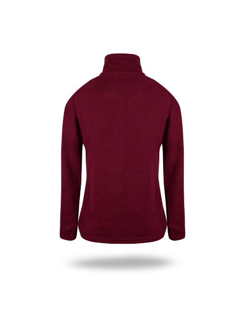 Ladies` double red wine sweatshirt Promostars