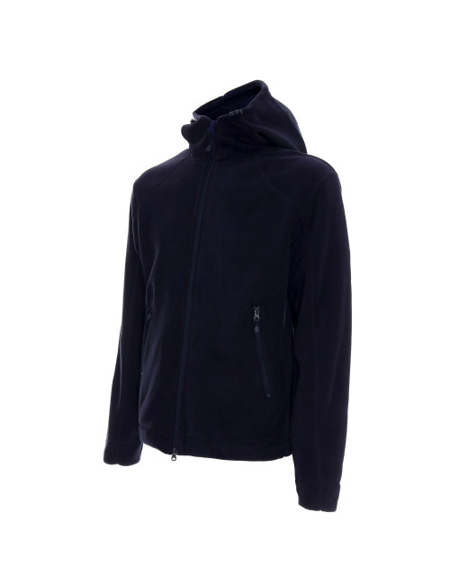 CRIMSON CUT HERREN TREK SWEATSHIRT, MARINEBLAU, Druckstickerei, Siebdrucklogo