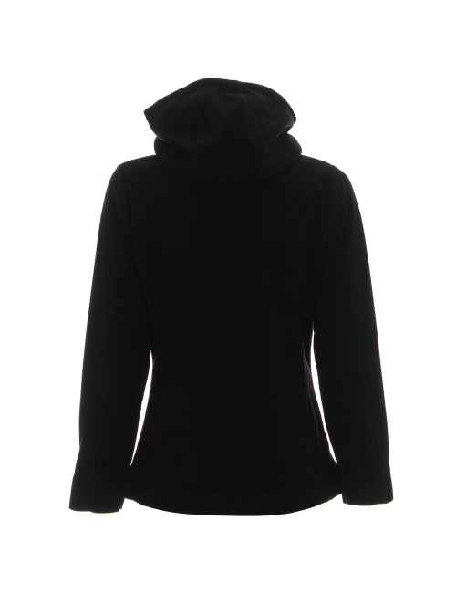 CRIMSON CUT SWEATSHIRT Women`s LADIES` TREK BLACK print embroidery logo silkscreen