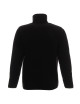 Promostars sehr dickes Polar-Sweatshirt 450g Herren FOXY BLACK Logo-Stickerei