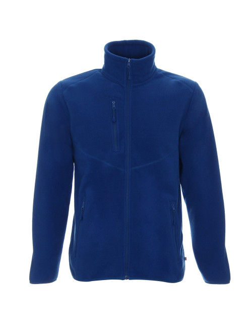 Sehr dickes Fleece-Sweatshirt für Herren, 450 g, Kornblumenblau-Fuchs, Promostars