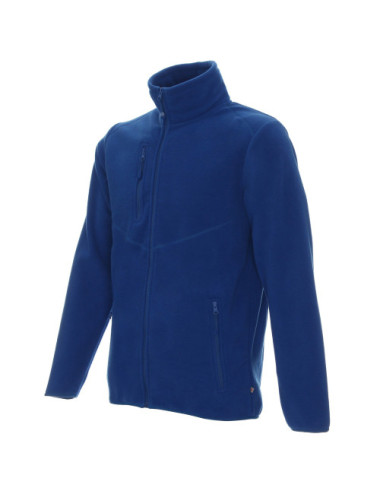 Sehr dickes Fleece-Sweatshirt für Herren, 450 g, Kornblumenblau-Fuchs, Promostars