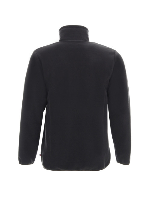 męska, bardzo ciepła gruba bluza polarowa 450 g szara Promostars  haft