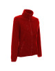 Promostars dicker Damen-Fleece FOXY LADY RED 450g Stickereidruck