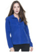 2Sehr dickes Fleece-Sweatshirt für Damen, 450 g, kornblumenblau, fuchsfarben, Promostars