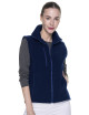 Promostars Women`s Vest LADIES` VERSO NAVY printed logo embroidery