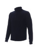 Promostars FUZZY Herren-SWEATSHIRT, NAVY BLUE-Stickerei, DTG-Druck, Siebdruck-Logo