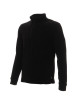 Promostars FUZZY SWEATSHIRT Herren SCHWARZ DTF-Drucklogo für Firmen im Siebdruck