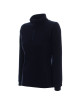 Promostars FUZZY Damen SWEATSHIRT LADIES` NAVY BLUE DTG-Druck, Logo-Stickerei