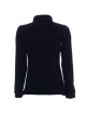 Promostars FUZZY Damen SWEATSHIRT LADIES` NAVY BLUE DTG-Druck, Logo-Stickerei