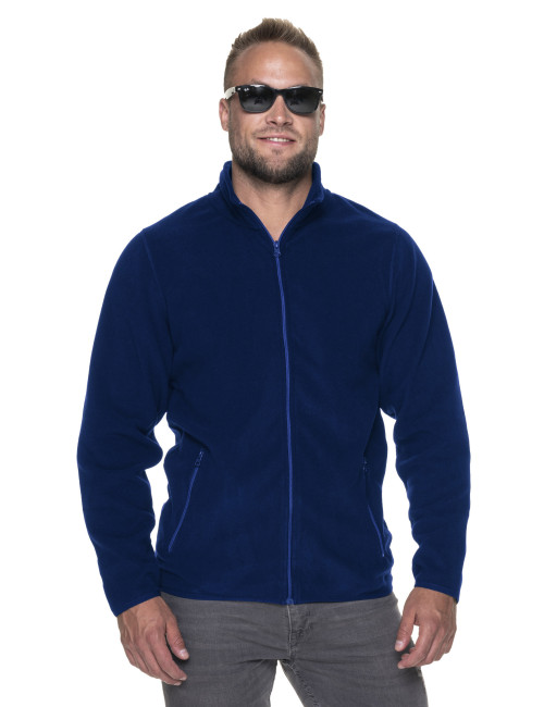 CRIMSON CUT HERREN-SWEATSHIRT MELLOW NAVY BLUE, Stickerei-Siebdruck-Logo-Druck