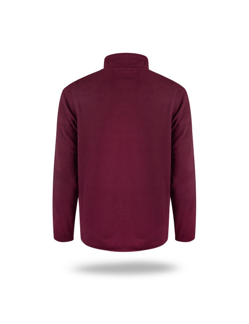 Herren-Sweatshirt mellow red wine Crimson CUT