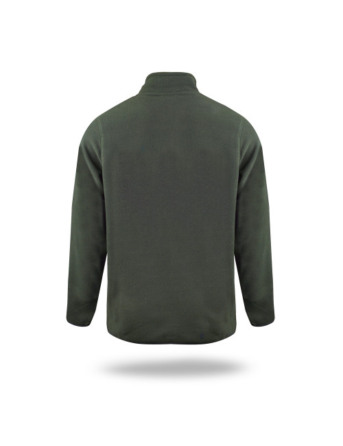 CRIMSON CUT HERREN-SWEATSHIRT MELLOW FOREST GREEN, Stickerei, Siebdruck, Logo-Druck