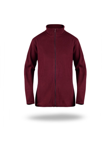 CRIMSON CUT SWEATSHIRT Women`s MELLOW LADY GREEN FOREST logo embroidery print