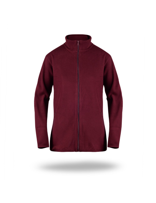 CRIMSON CUT BLUZA Damska MELLOW LADY ZIELONY LEŚNY nadruk haft logo