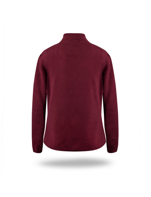 CRIMSON CUT BLUZA Damska MELLOW LADY ZIELONY LEŚNY nadruk haft logo