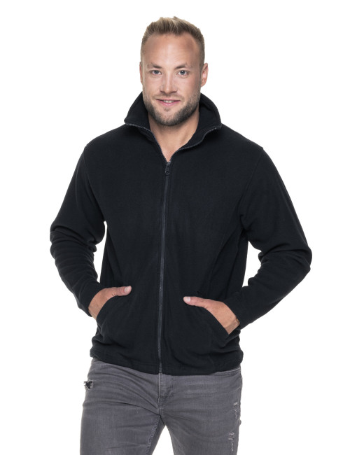 GEFFER SWEATSHIRT Herren 700 BLACK DTG-Druck, Siebdruck, Logo-Stickerei