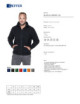 2Herren-Sweatshirt 700 schwarz Geffer