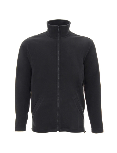 cienka bluza polarowa Geffer 700 szara 250 g – Nadruk, Haft Logo