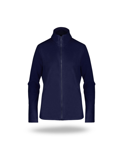 GEFFER Damen SWEATSHIRT 770 NAVY BLUE DTG-Logodruck, Siebdruck, Stickerei