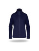 Formgebendes, tailliertes Damen-Sweatshirt aus Fleece mit Reißverschluss 770, marineblaues Geffer