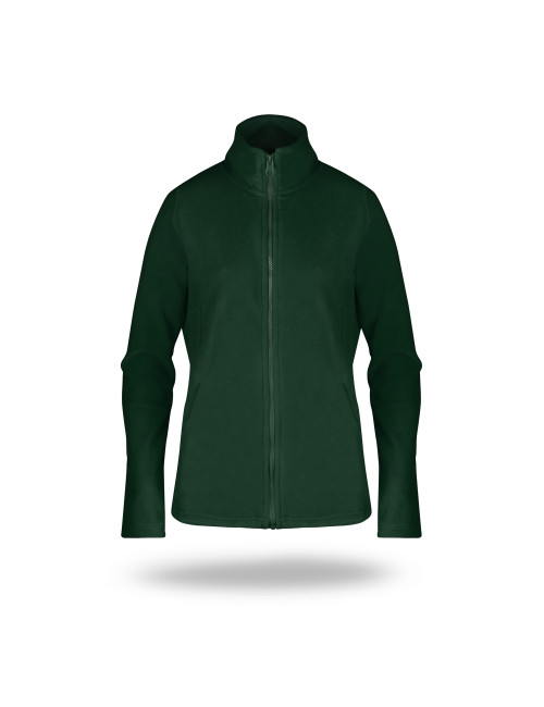 GEFFER Damen SWEATSHIRT GEFFER 770 BOTTLE GREEN Aufdruck Stickerei Siebdruck