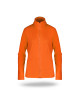 GEFFER Damen SWEATSHIRT 770 ORANGE Siebdruck-Sticklogo DTF-Druck