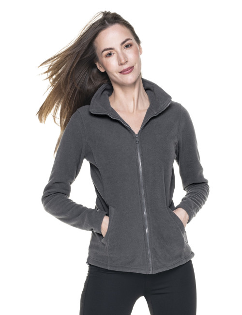 GEFFER SWEATSHIRT Women`s 770 GRAY DTF print silkscreen logo embroidery